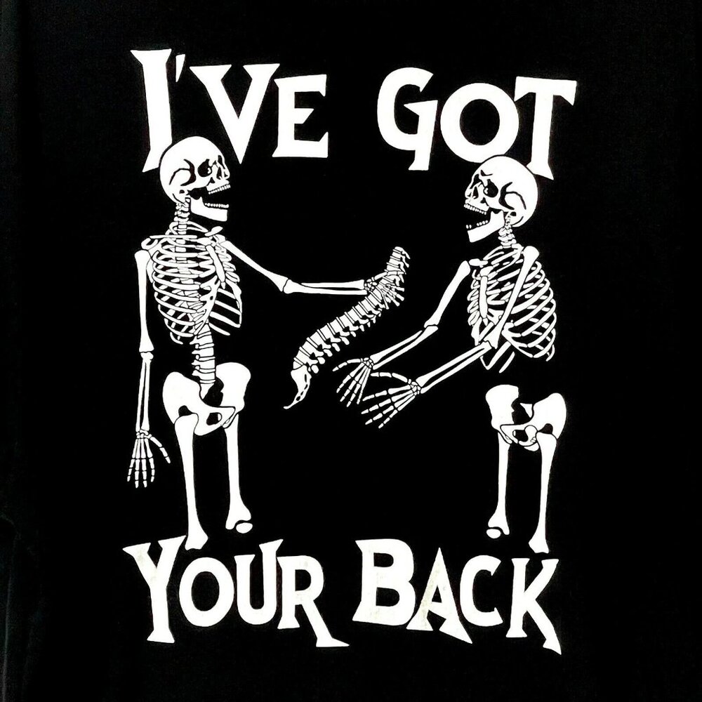 Halloween Way To Celebrate Skeleton Graphic T-Shirt 3XL Black Cotton & Polyester